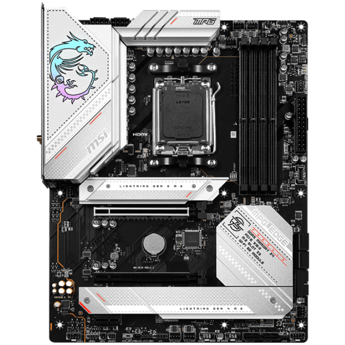 MPG B650 Edge WIFI, AMD B650 Mainboard - Sockel AM5
