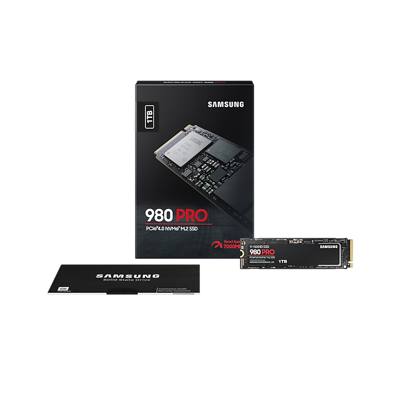 SAMSUNG 980 PRO NVMe SSD - 1 TB M.2 PCIe 4.0
