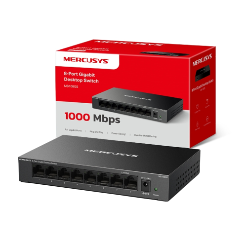 Mercusys 8-Port Gigabit Desktop Switch