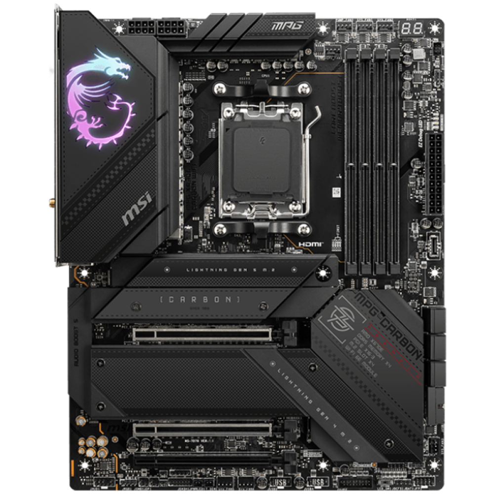 MPG X670E Carbon WIFI, AMD X670E Mainboard - Sockel AM5