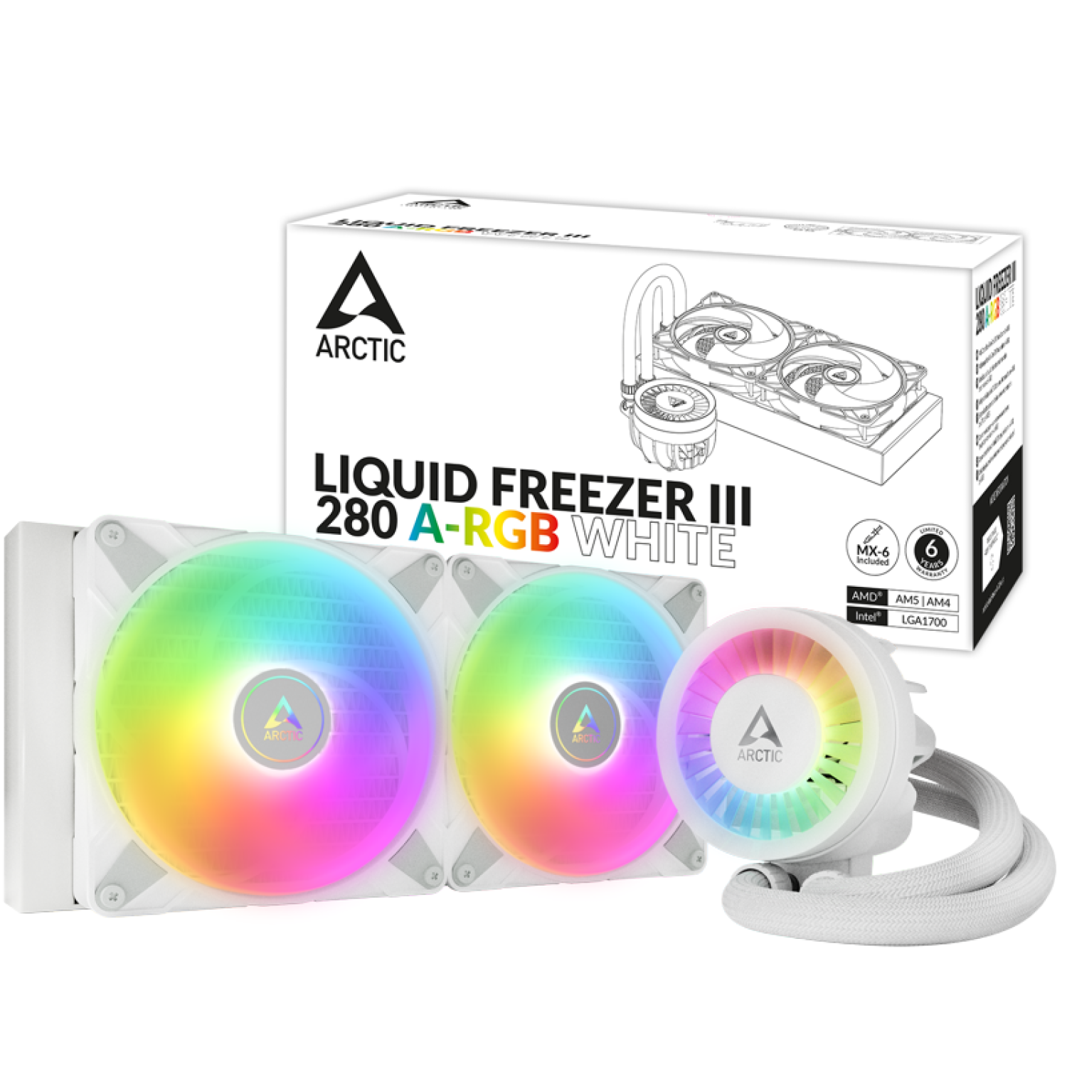 Liquid Freezer III 280 A-RGB (White)